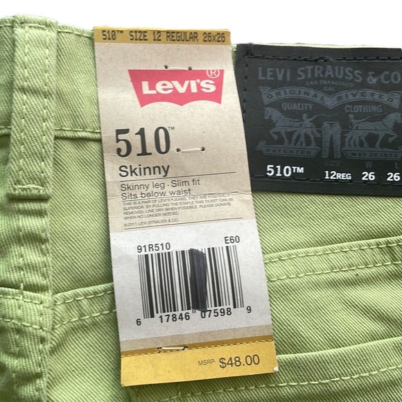 Levi’s 510 kids’ Skinny Jeans - Picture 5 of 6